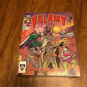 Mayfair Games Villainy: Diabolical Doom-Dealing Doers of Dastardly Deeds Board